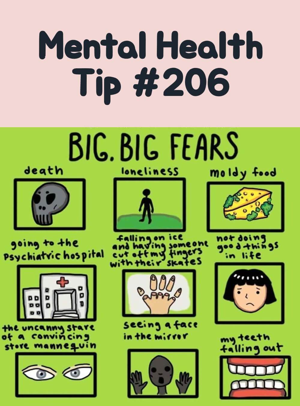 Emotional Well-being Infographic | Mental Health Tip #206